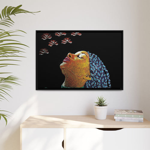 "Essence" Matte Canvas, Framed (Multi-color)
