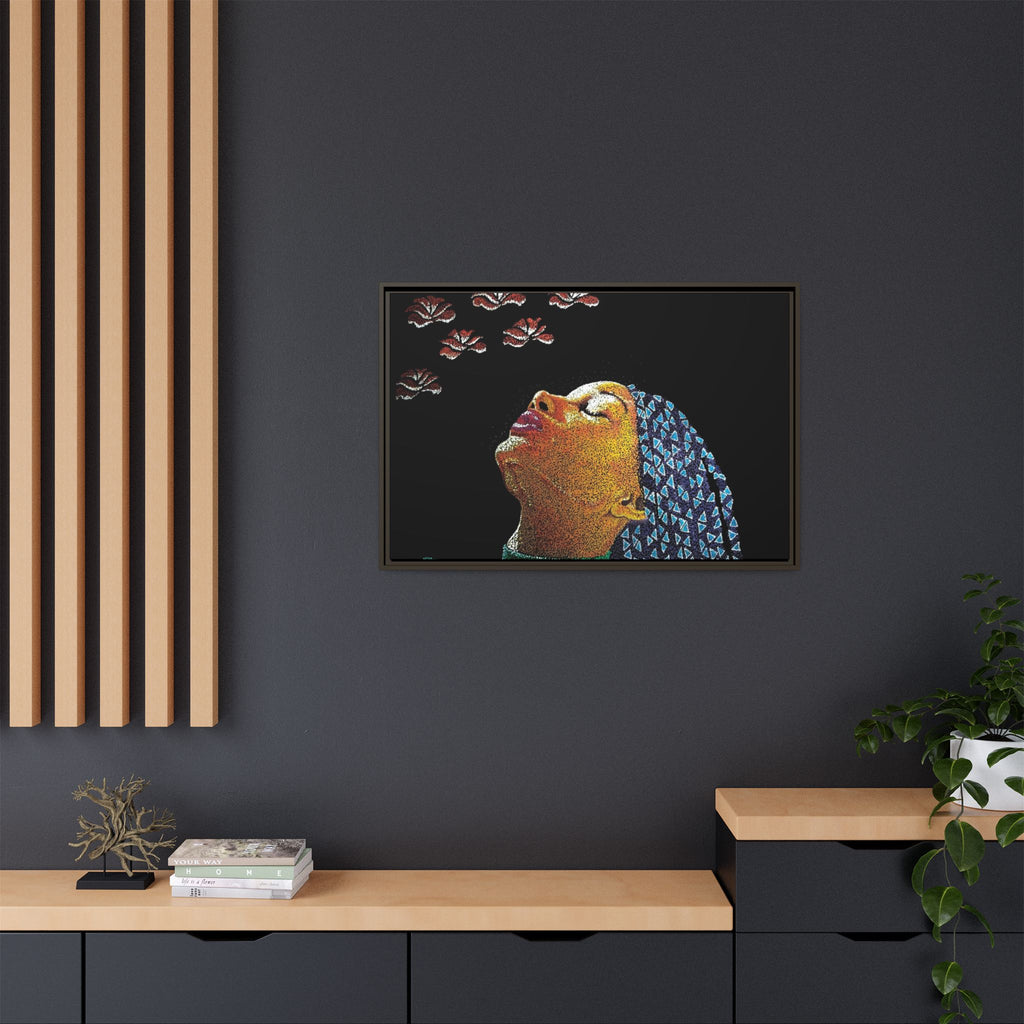 "Essence" Matte Canvas, Framed (Multi-color)