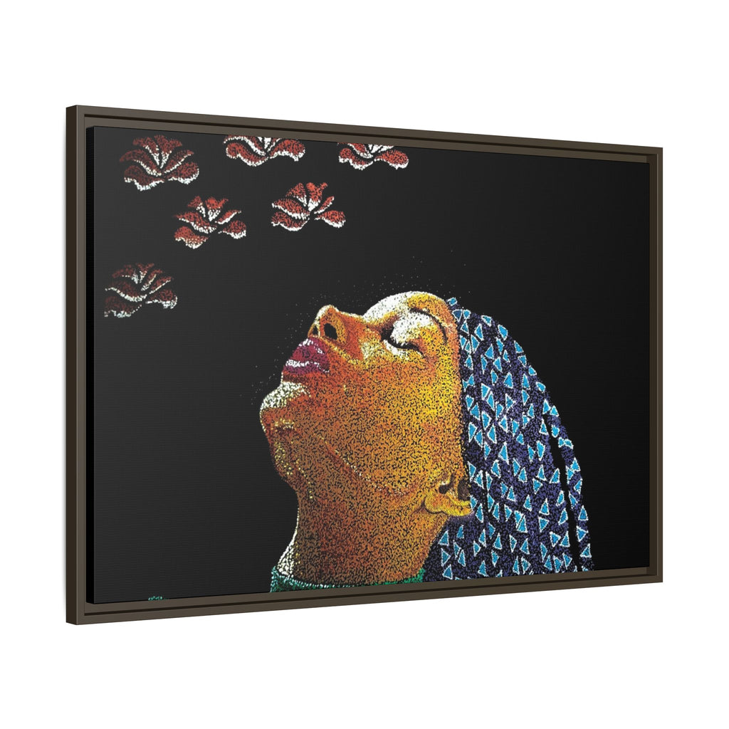 "Essence" Matte Canvas, Framed (Multi-color)