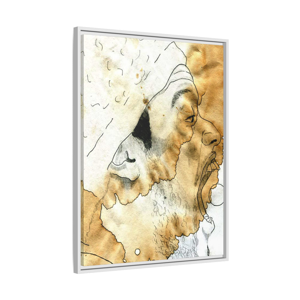 "Gumball" Matte Canvas, Framed (Multi-color)