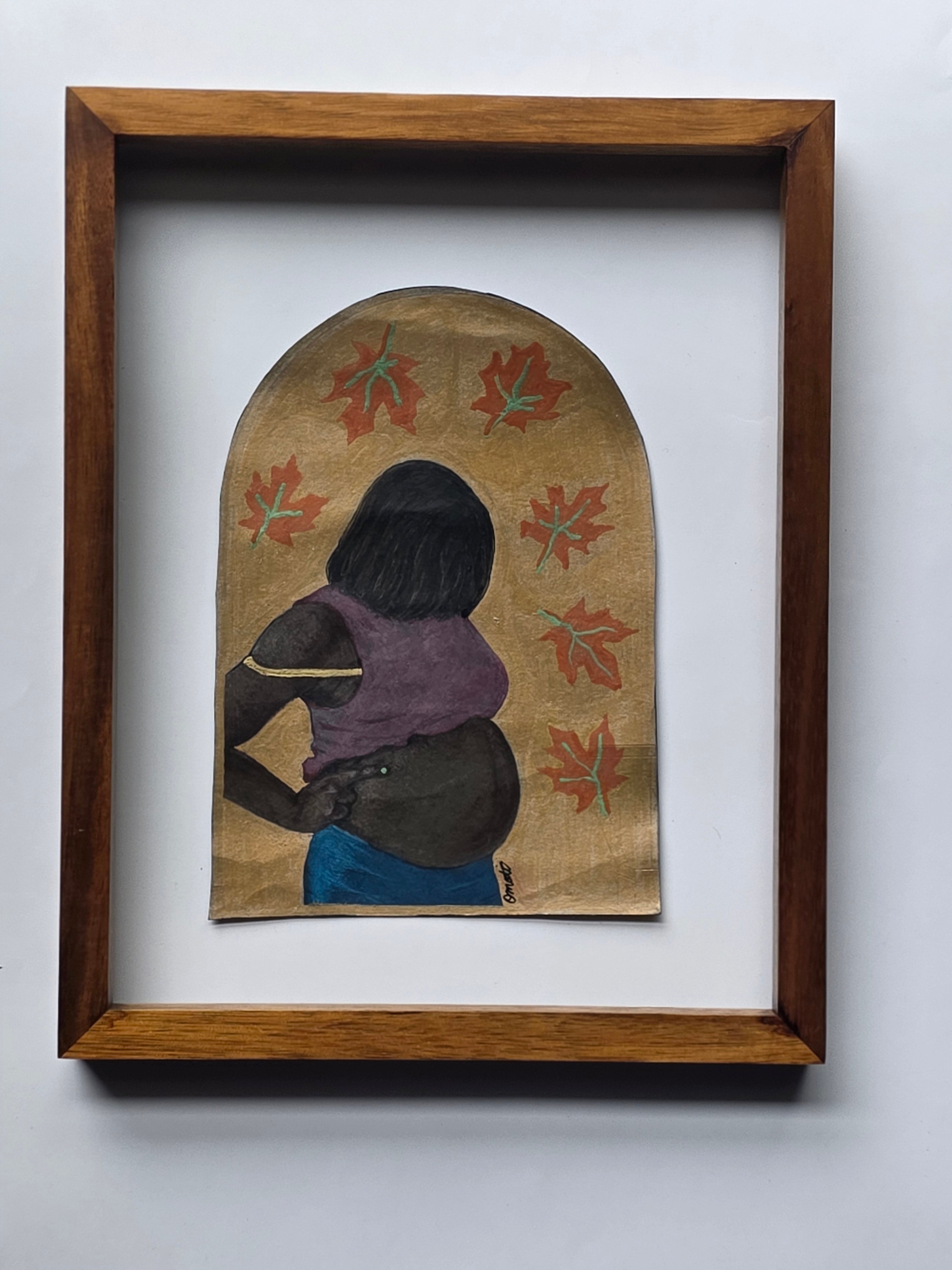 The Fall before the Rise: Original Art Piece (Framed)