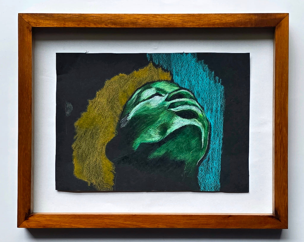 Cascade: Original Art Piece (Framed)