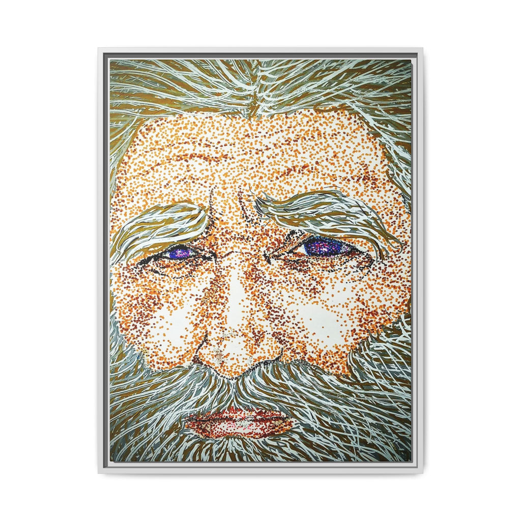 "Mr. Forever" Matte Canvas, Framed (Multi-color)