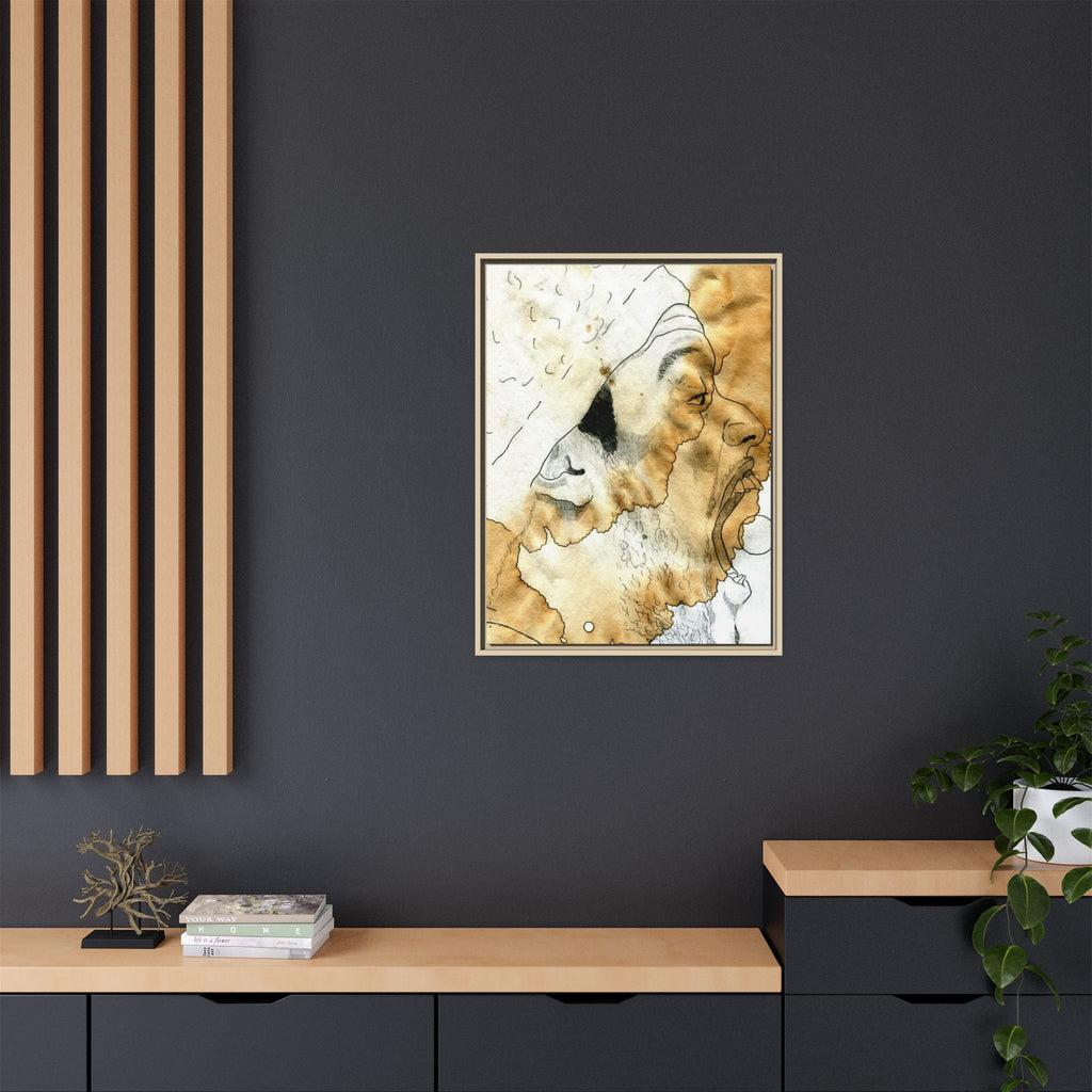 "Gumball" Matte Canvas, Framed (Multi-color)