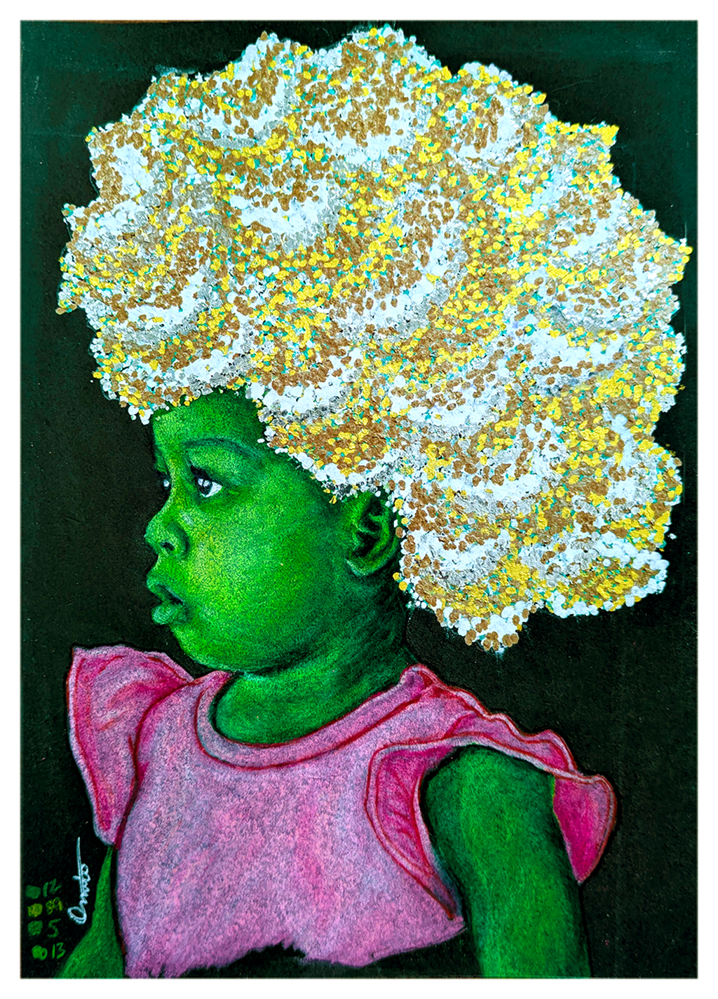 Red: 4x6 Signed Open Edition Print