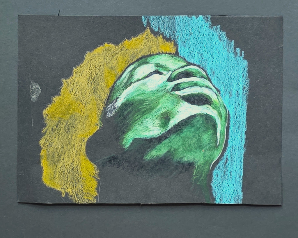 Cascade: Original Art Piece (Framed)