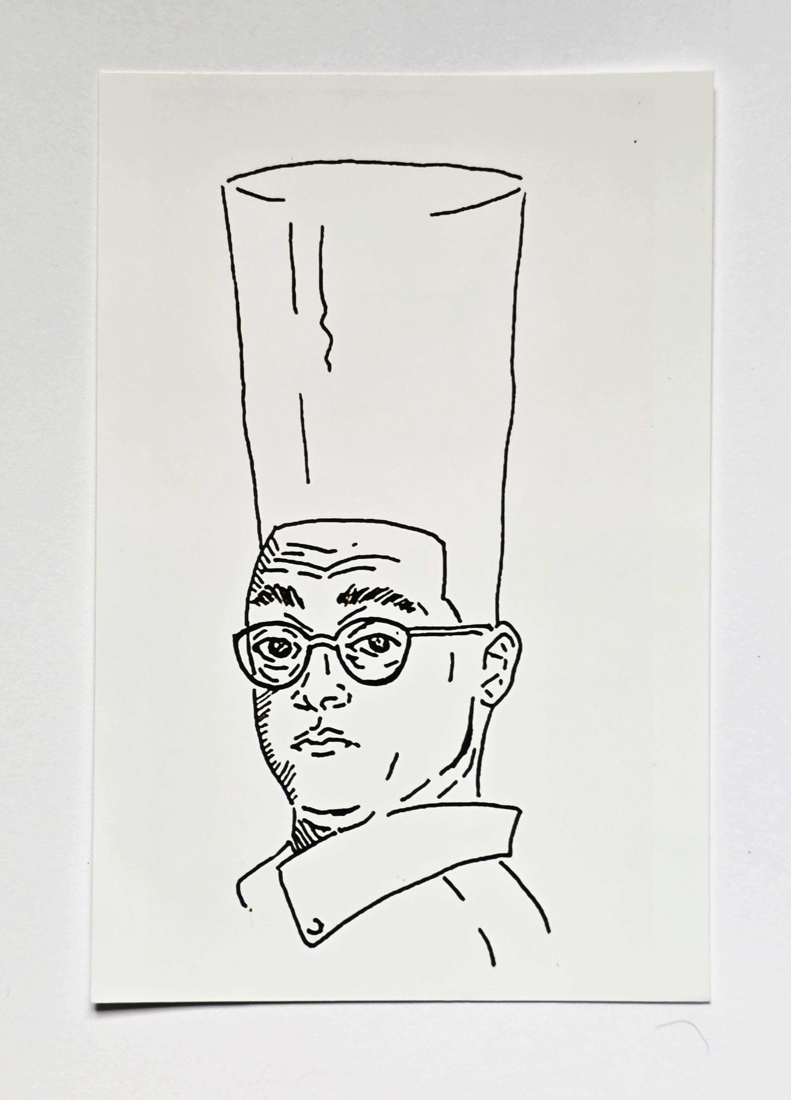 Huh: 4x6 Signed Open Edition Print